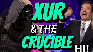 FIRST Time Meeting XUR and Running the Crucible as a NEW Destiny 2 Player [upl. by Manheim]