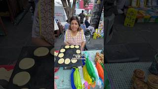 125 pancake in Mexico 🇲🇽 mexico streetfood [upl. by Lleynod]