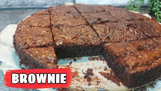 BROWNİ KEK NASIL YAPILIR👍 ÇİKOLATALI TARİFİ💯 KEK YAPIMI 👌🏻 HOW TO MAKE BROWNIE RECİPE▶️ shorts [upl. by Lewie]