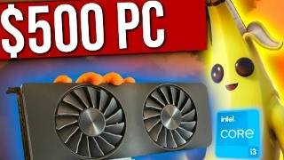 Intel Arc A750 Gaming PC vs Fortnite [upl. by Haland621]