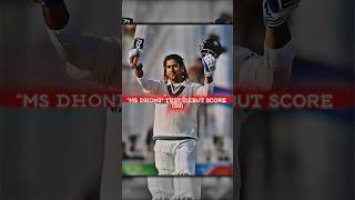 Best Test Debut On Cricket cricket shorts [upl. by Kailey769]