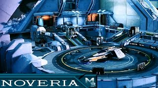 Mass Effect 3  Noveria Cerberus Fighter Base Ambience [upl. by Blodgett]