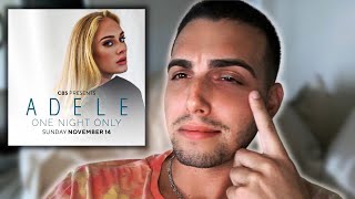 REACTING TO ADELE ONE NIGHT ONLY  LIVE [upl. by Asiela]