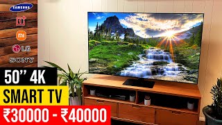 Best 50 inch 4K Smart TV in 2023 ⚡ Top 5 Best Premium 50quot 4k Android Smart TV in India 2023 ⚡ [upl. by Nillok]