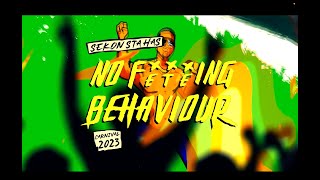 DJ Private Ryan amp Sekon Sta  No Feteing Behaviour Lyric Video  BATTALION Music  Soca 2023 [upl. by Ytrebil]