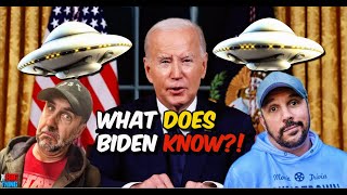 WOW Possible UFO spotted tailing President Biden and Air Force One What was it  Big Thing [upl. by Sucramed]