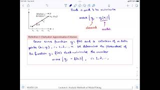 L6 Analytics Methods of Model Fitting [upl. by Orms]