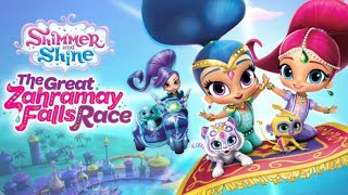 The Great Zahramay Falls Race  Shimmer and Shine Games  Nick Jr Games [upl. by Onilegna]