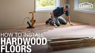 Learn How to Install Hardwood Floors  DIY Projects [upl. by Yousuf443]