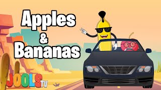 Apples and Bananas Song  Jools TV Nursery Rhymes  Kids Songs  Trapery Rhymes [upl. by Fital]