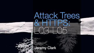 Lecture 04 Attack Trees II HTTPS [upl. by Hammerskjold]