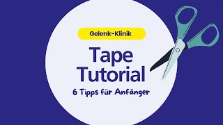 KinesioTape 6 Tipps für Anfänger [upl. by Onurb]