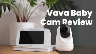 Vava Baby Monitor Review – NonWifi SplitScreen Baby Camera [upl. by Akeihsal]