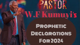 Pastor WF Kumuyi’s Prophetic Declaration for the New Year 2024 prayer pastorkumuyi 2024 [upl. by Atteyram]