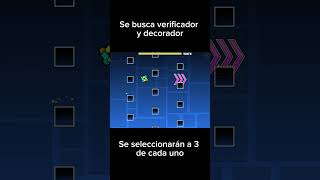 Se busca verificador y decorador geometrydash shorts [upl. by Enilav]