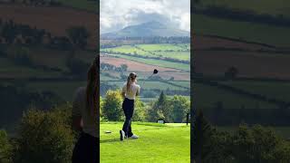 Perfecting the Golf Swing with a view shorts golf [upl. by Garrick]