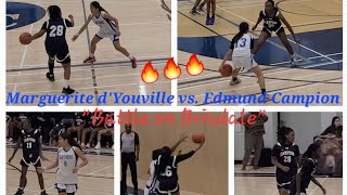 Marguerite dYouville vs Edmund Campion  ROPSSAA Varsity Girls Basketball  September 30th 2024 [upl. by Aisile]