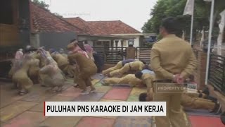 Karaoke di Jam Kerja Puluhan PNS Dihukum Push Up amp Squat Jump [upl. by Sharyl]