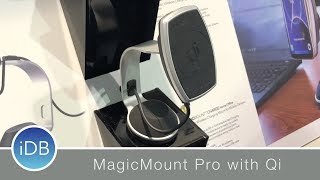 Scosches New MagicMount Pro Qi Wireless Charger amp Speck Presidio Case Partnership [upl. by Earissed244]