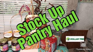 17 Dollar Tree Stock Up Pantry Haul [upl. by Lexa463]