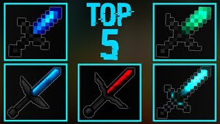 TOP 5 MINECRAFT PVP TEXTURE PACKSFPS BOOSTNO LAG 112111110 [upl. by Ethan]