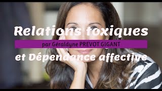 Relations toxiques et dépendance affective  Live FB 2017 [upl. by Dranal152]