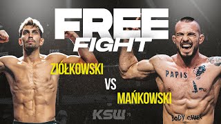 KSW 71 Free Fight Marian Ziółkowski vs Borys Mańkowski [upl. by Eisenhart]