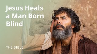 John 9  Jesus Heals a Man Born Blind  The Bible [upl. by Lecirg999]