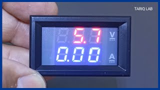 How To Use DC Voltmeter Ammeter  0100V 10A [upl. by Settle]