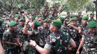 Yel Yel TNI AD keren [upl. by Nylaehs]