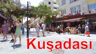 Kuşadası City Center Walking Tour Turkey 2022 [upl. by Wernda550]