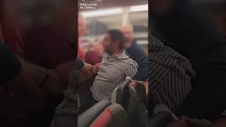 Unruly Passenger Thrown off American Airlines Flight [upl. by Ellenaej580]