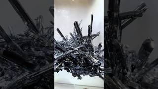 The earth made this 🤯 ⚔️ Stibnite ⚔️ [upl. by Hgielram]