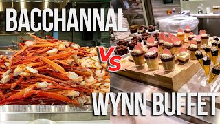 Bacchanal vs Wynn Buffet  ULTIMATE Showdown 🔥 [upl. by Ecirrehs]