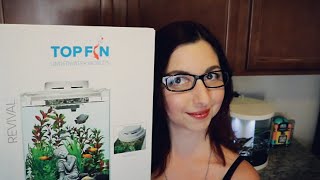 Betta Fish Tank Unboxing And Review 🐟 Top Fin Revival 5 Gallon Aquarium [upl. by Trever440]