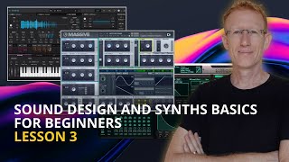 Sound Design and Synths Basics for Beginners  Lesson 2  Oscillators  Filters [upl. by Walworth53]