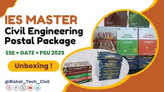 IES Master Postal Study Package Detailed Analysis  ESE  GATE  PSU 2025  civilengineering ese [upl. by Leff40]