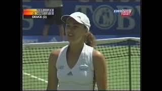 2002 Sydney Quarterfinal Hingis vs Testud [upl. by Darton]