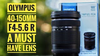 The Olympus 40150mm f456 R zoom is a must have lens for Olympus photographers [upl. by Kirkwood]