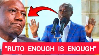 RUTO ENOUGH IS ENOUGH WACHAGACHAGUA WARN RUTO AND KINDIKI [upl. by Ainig]