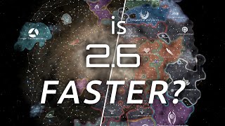 Is Stellaris Performance Better  Timelapses of 25 and 26 [upl. by Uok635]