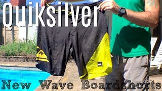 Quiksilver New Wave Boardshorts  Ultimate Travel Shorts [upl. by Dyrrej200]