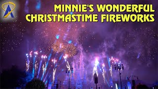 Minnie’s Wonderful Christmastime Fireworks at Mickey’s Very Merry Christmas Party  Magic Kingdom [upl. by Anyahs464]