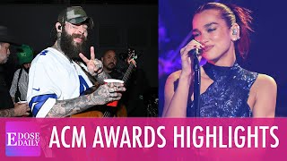 Post Malone amp Dua Lipa TAKE OVER The ACM Awards [upl. by Yasui]