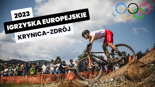 Igrzyska Europejskie MTB  KrynicaZdrój 2023 [upl. by Starbuck]