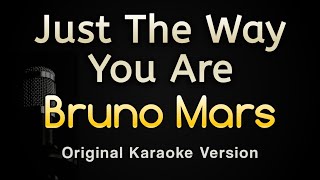 Just The Way You Are  Bruno Mars Karaoke Songs With Lyrics  Original Key [upl. by Guimond]