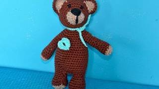 Häkeln  Super Easy Teddybär quoteliZZZaquot  Teil 1  Amigurumi [upl. by Ymaral]