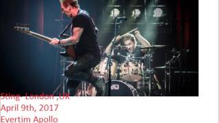 Sting London UK quotEventim Apolloquot 04092017 FULL AUDIO SHOW [upl. by Rostand]