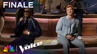 Jeremy Beloate and Snoop Dogg Perform quotSittin On The Dock of the Bayquot  The Voice Finale  NBC [upl. by Markson]