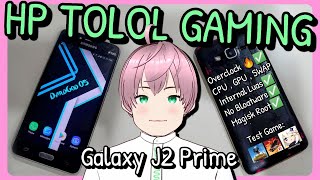 Mencoba Custom Rom GAMING Dardgod di Samsung Galaxy J2 Prime HP TOLOL SMG532 vTuber Indonesia [upl. by Slade968]